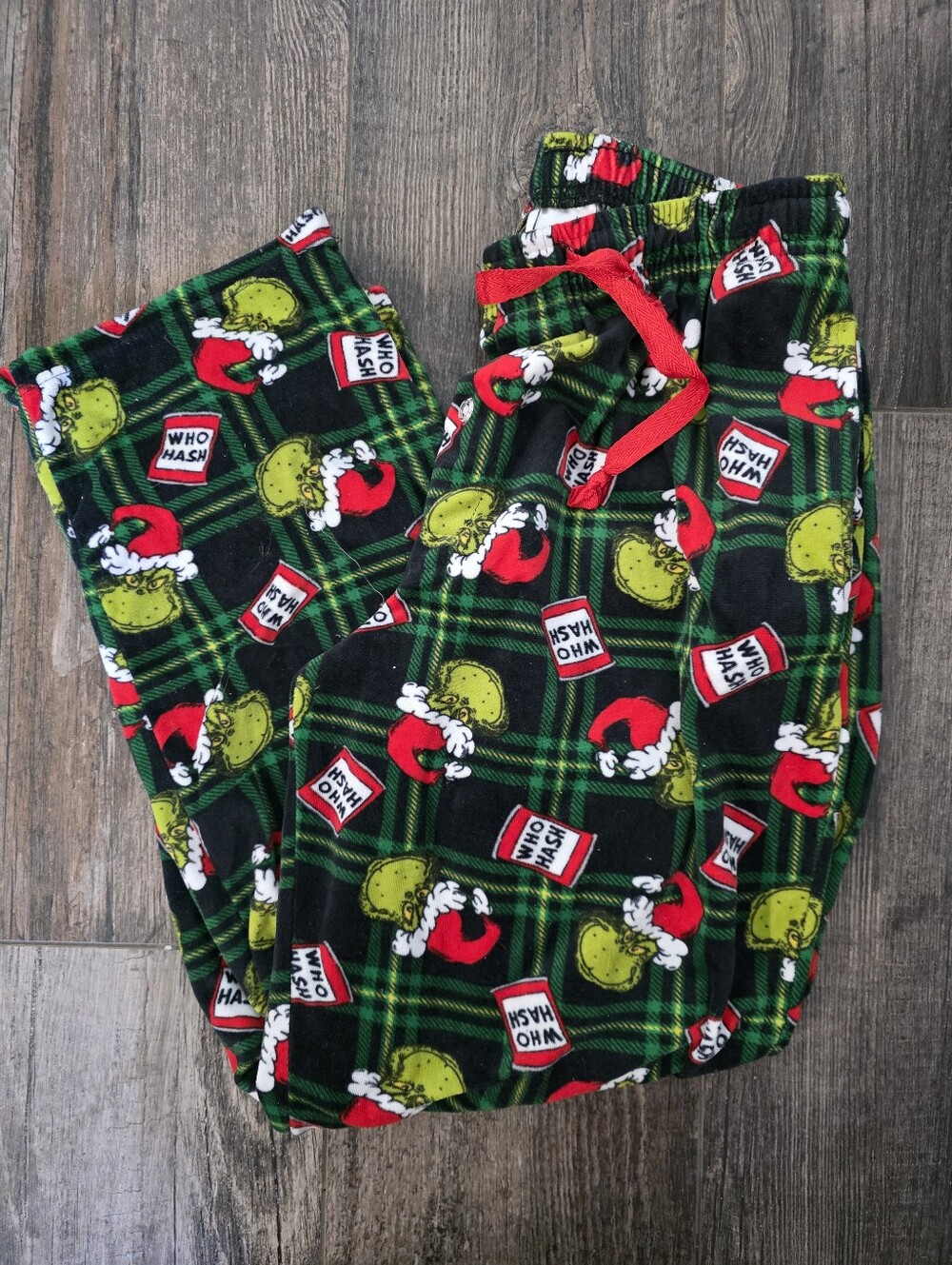 The Grinch Dr. Seuss Adult Fleece Lounge Pants